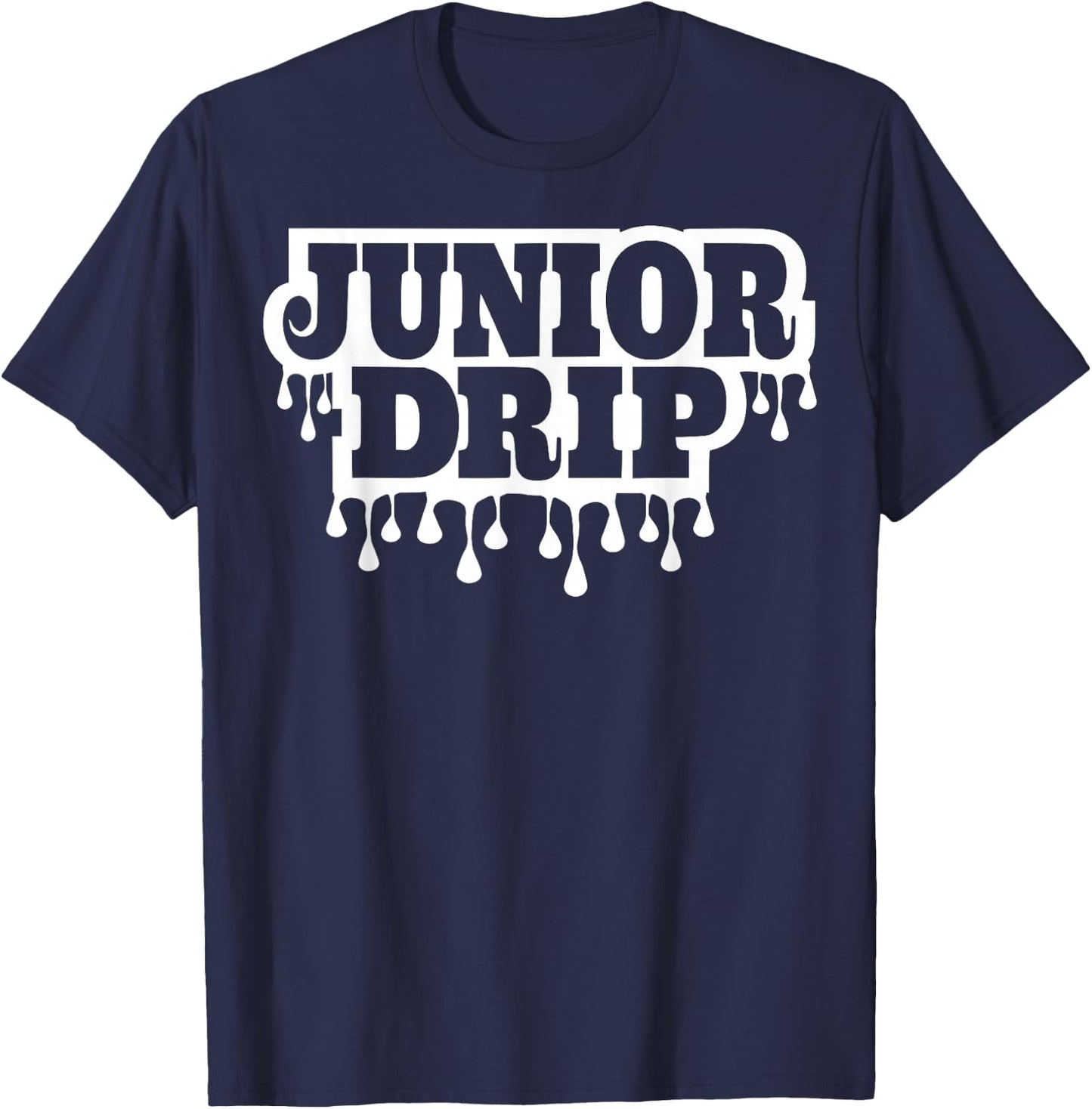 Junior Drip 11th Grade Back To High School College Juniors T-Shirt - T-Shirt | Navy