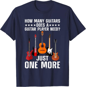 Funny Guitar Player Art Women Guitarist Guitar Lover T-Shirt - T-Shirt | Navy