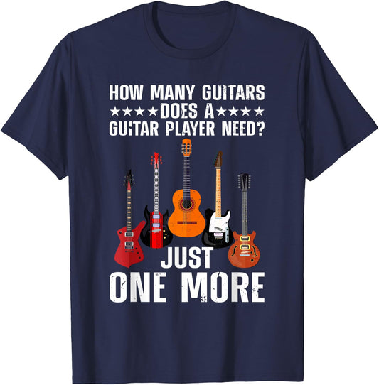 Funny Guitar Player Art Women Guitarist Guitar Lover T-Shirt - T-Shirt | Navy