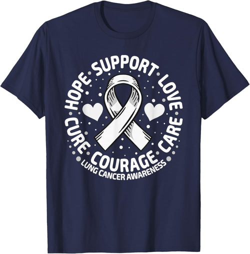 Lung Cancer Family Support White Lung Cancer Awareness