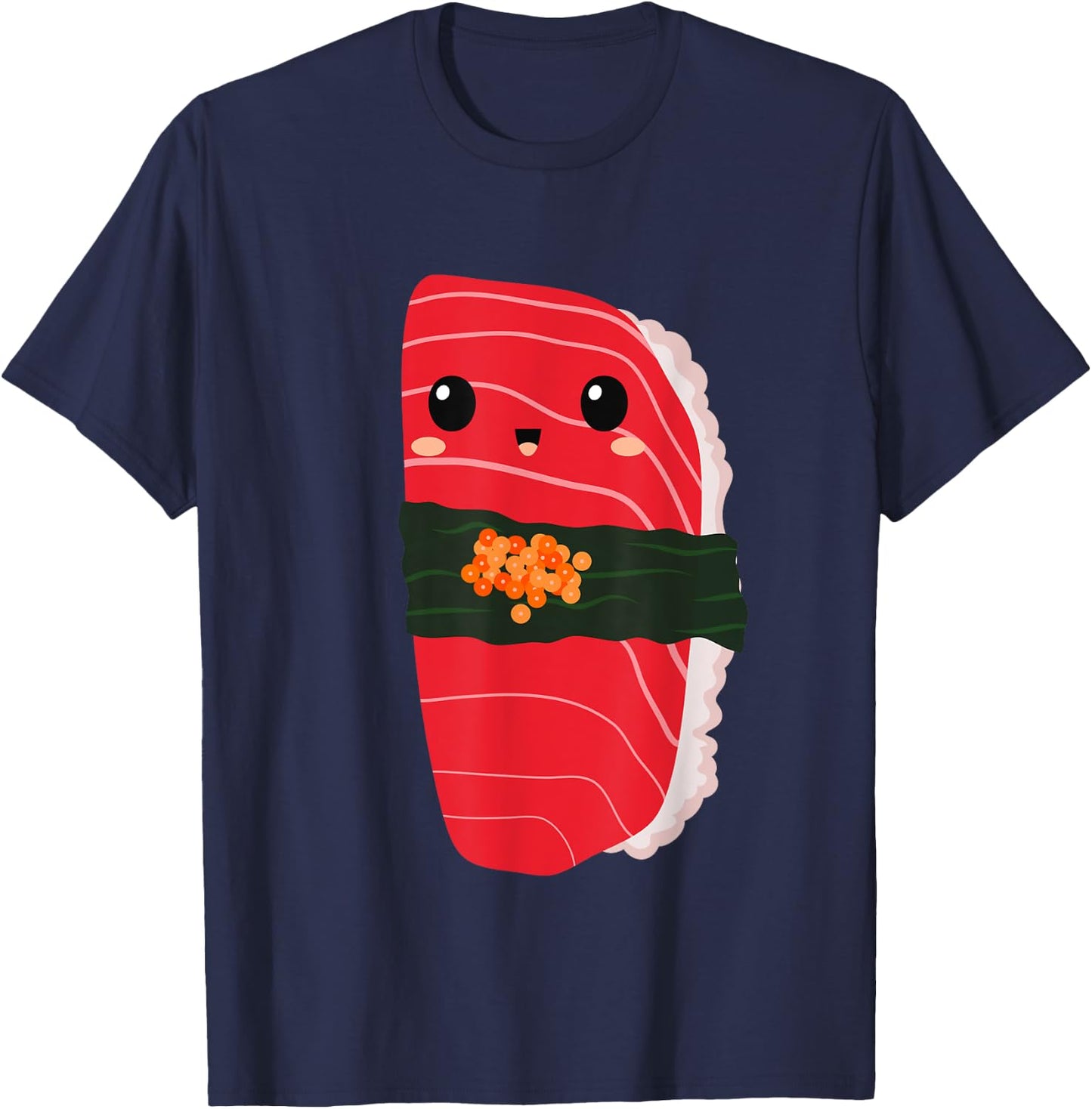 Lazy Last Minute Matching Group Costumes 2024 - Easy Funny Group Sushi Costume - -Adults/Kids - Black - Small - Short Sleeve - - Cartoon, Fun Theme T-Shirt - T-Shirt | Navy