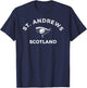 St. Andrews Scotland Golf T-Shirt - T-Shirt | Navy