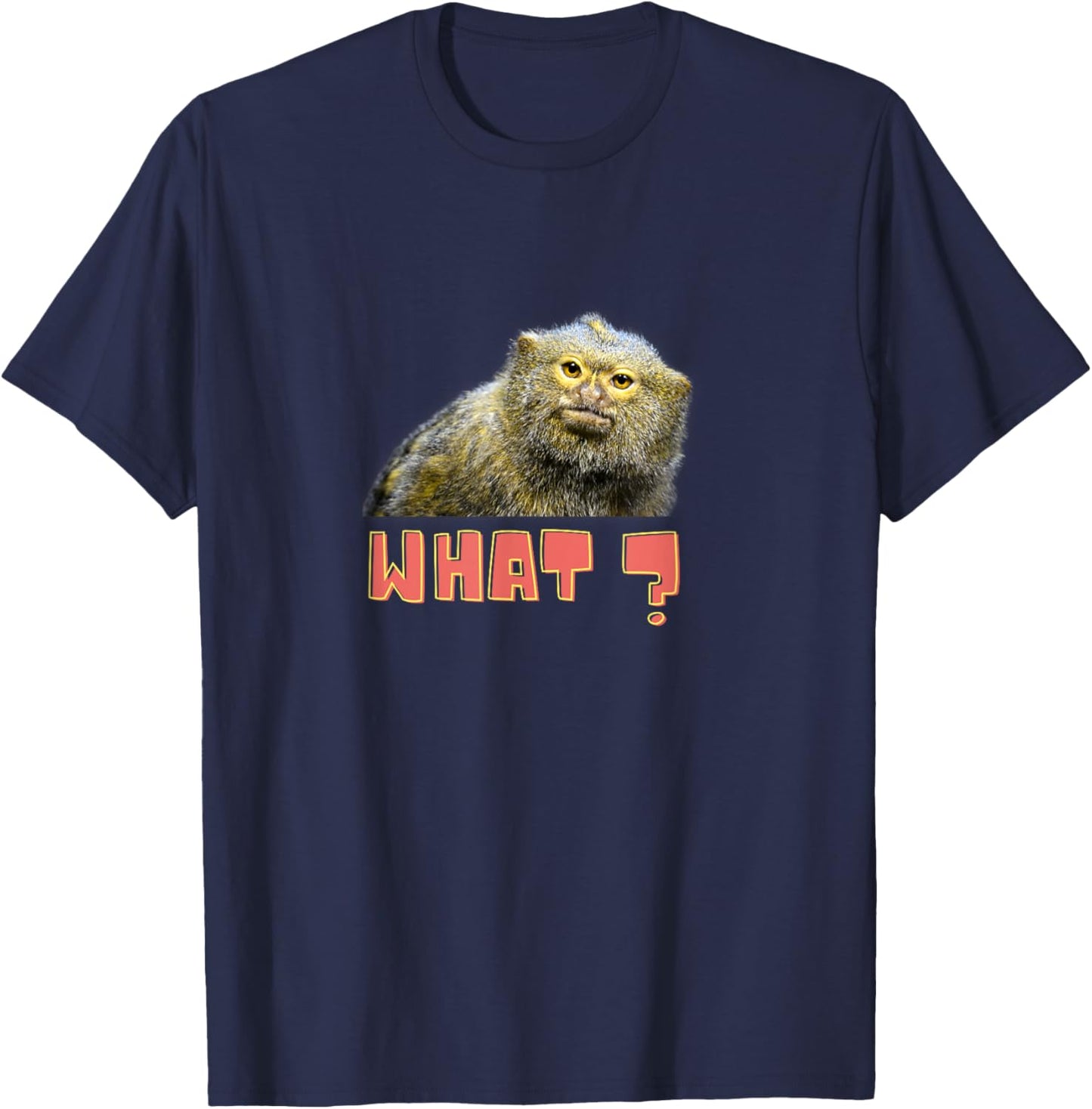 Dwarf Silk Monkey Men's Women's T-Shirt - T-Shirt | Navy