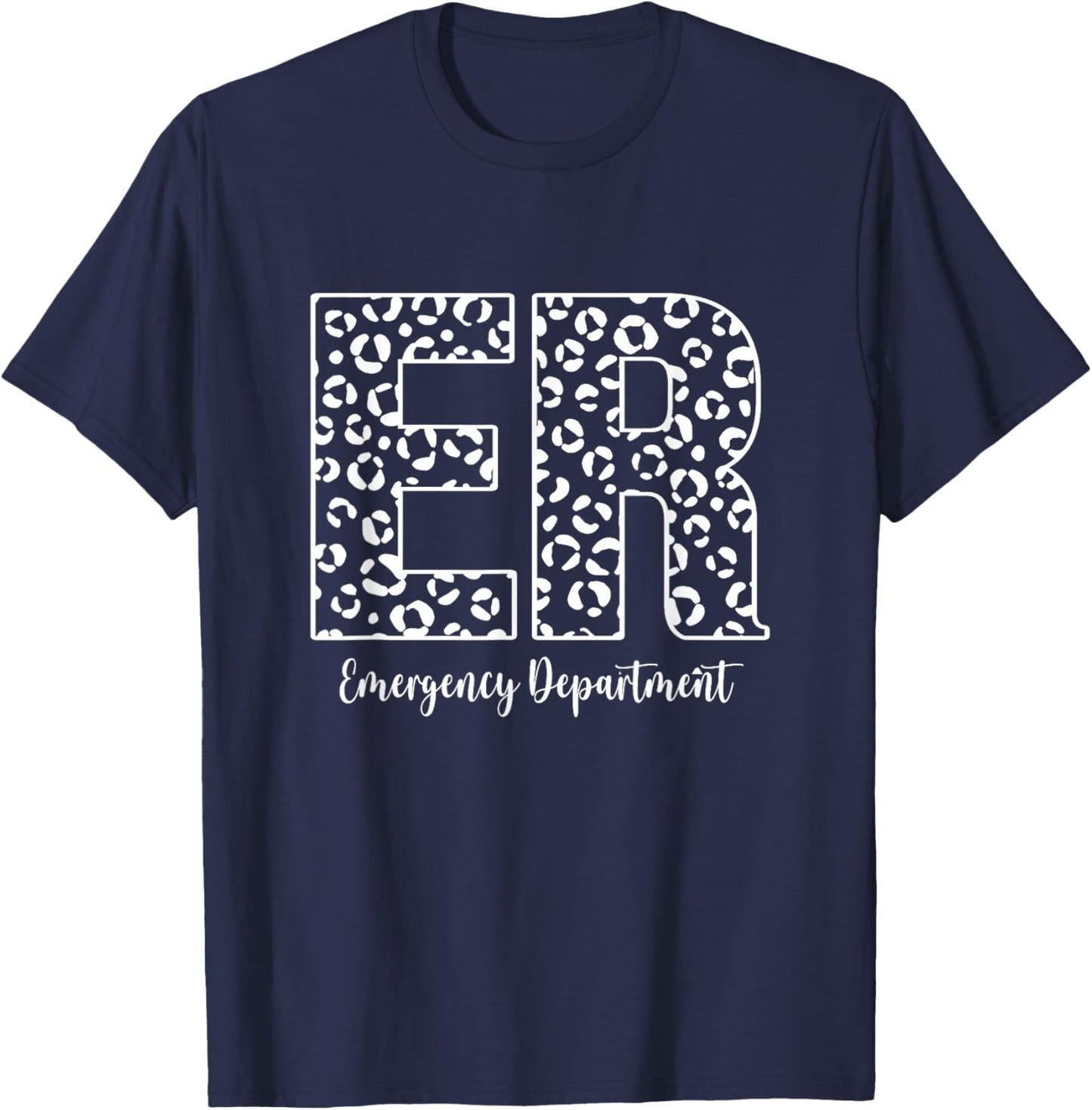 Emergency Department Emergency Room Healthcare Nursing Nurse T-Shirt - T-Shirt | Navy