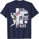 Vintage I Can Do All Things Through Christ Baseball Player T-Shirt - T-Shirt | Navy