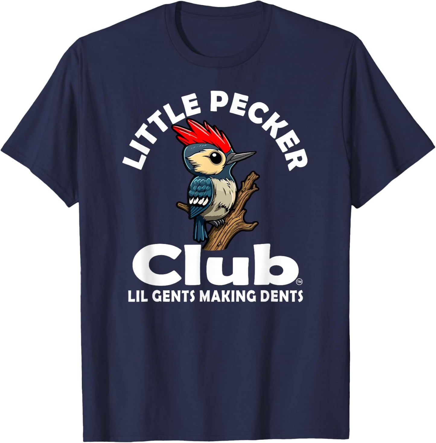 The Real Little Pecker Club T-Shirt - T-Shirt | Navy