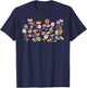 Surprise Song Piano Flower T-Shirt - T-Shirt | Navy