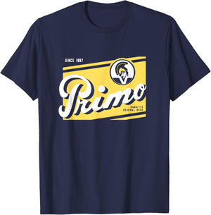 Primo Style - Pale Logo T-Shirt - T-Shirt | Navy