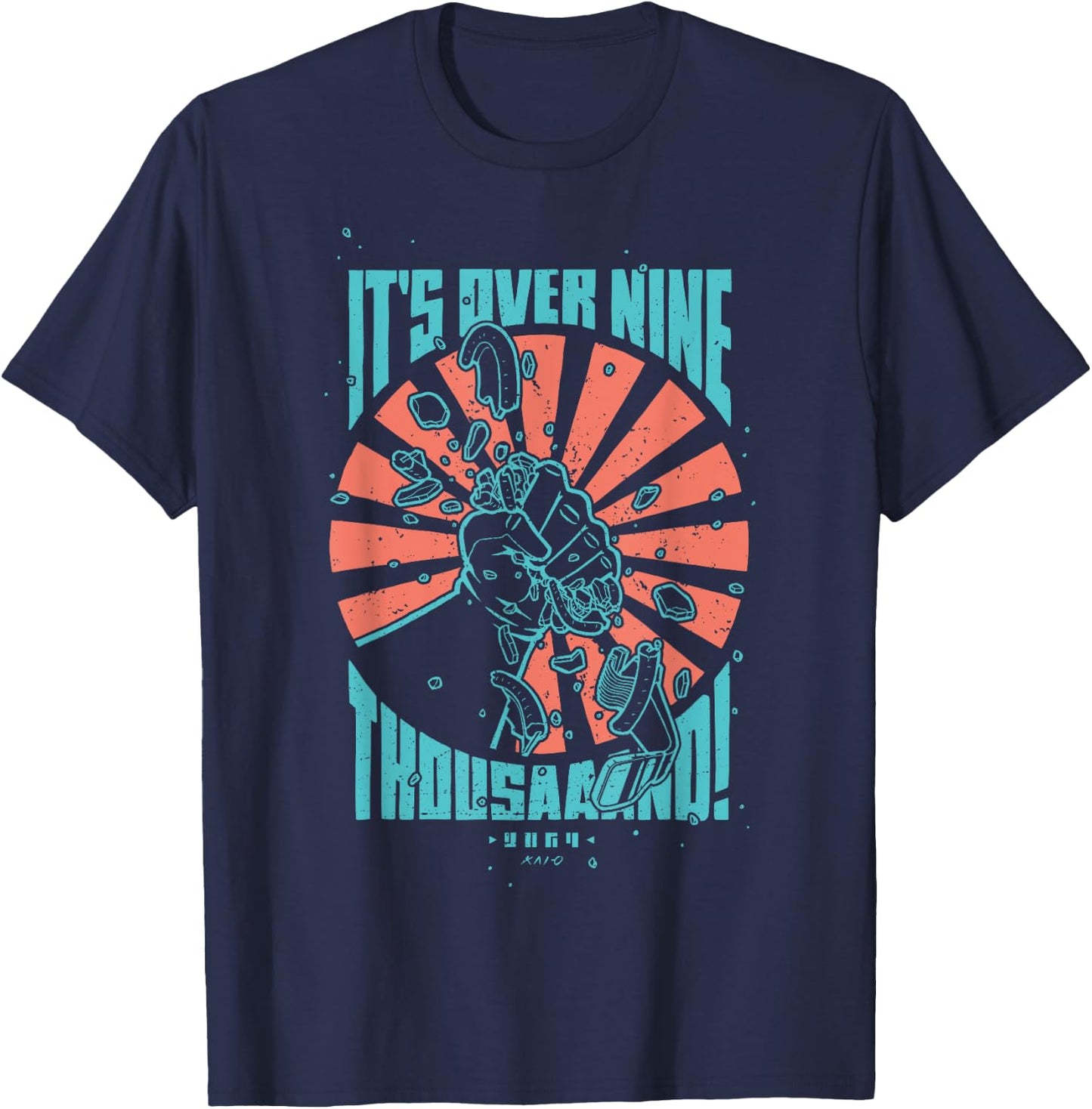 It's Over 9000 Summer Edition Women T-Shirt - T-Shirt | Navy