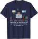 Computer Science Automation Joke T-Shirt - T-Shirt | Navy