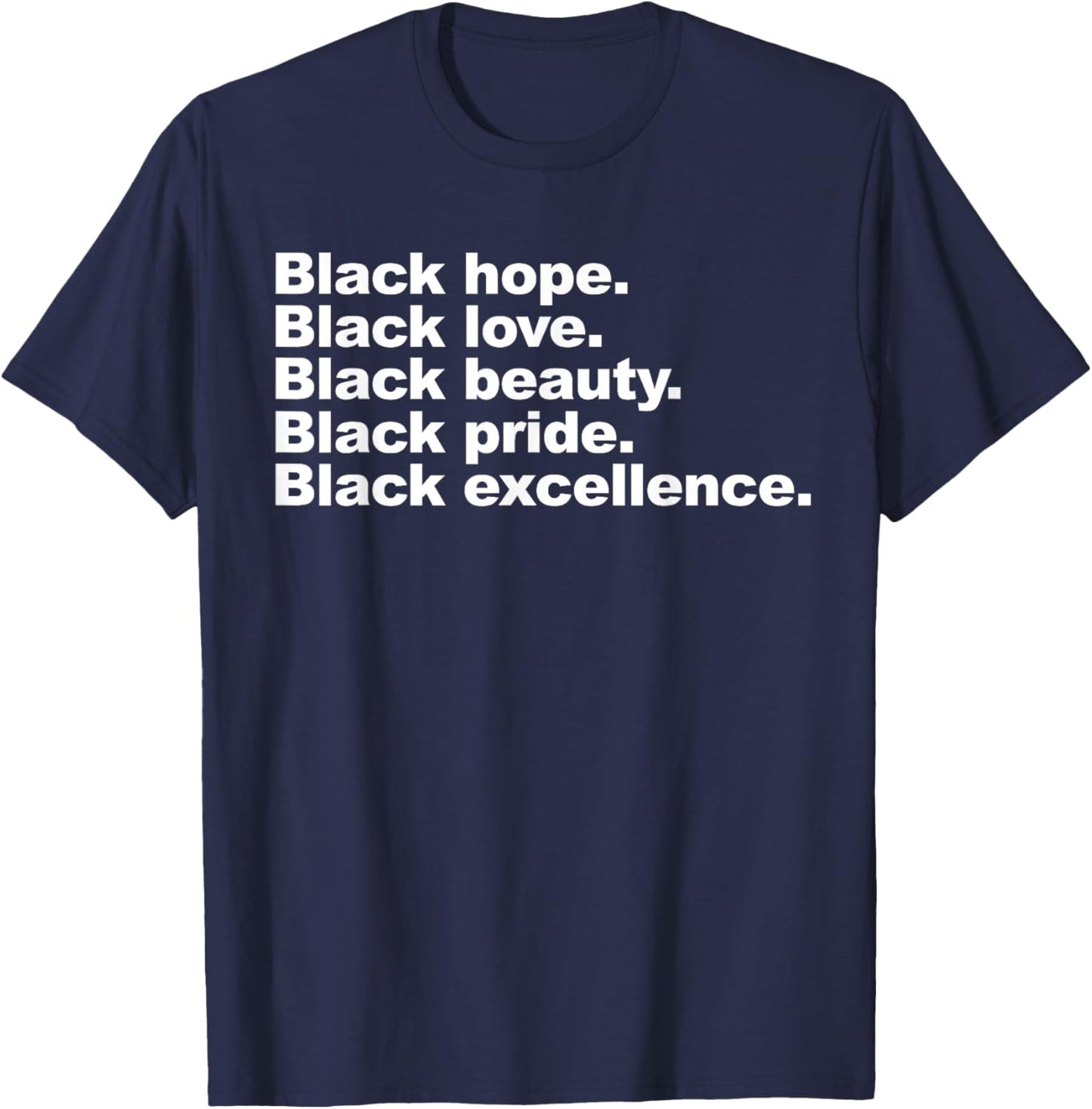 Black Hope T-Shirt - T-Shirt | Navy