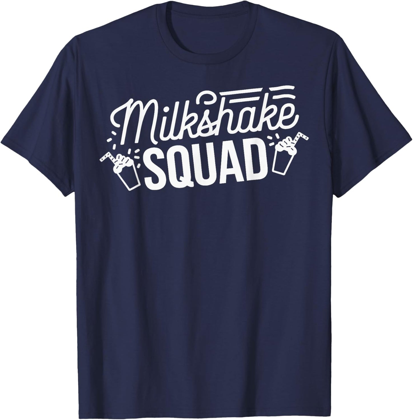 Milkshake Squad T-Shirt - T-Shirt | Navy