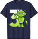Kids 3 Years Old Robot Robotics 3rd Birthday Party T-Shirt - T-Shirt | Navy