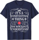 Constantina Its A Constantina Thing You Wouldn't Understand T-Shirt - T-Shirt | Navy