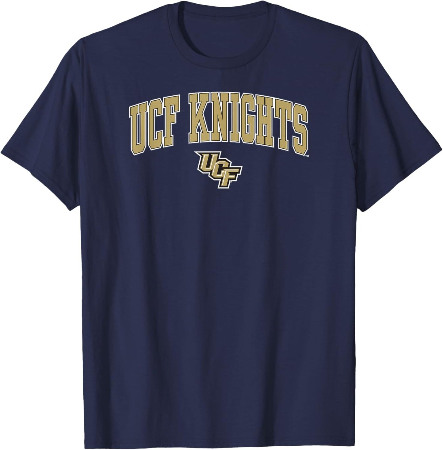 Central Florida Golden Knights Arch Over Dark Heather T-Shirt - T-Shirt | Navy