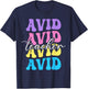 Avid Teacher Appreciation Back To School Women T-Shirt - T-Shirt | Navy