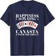 Happiness Is Playing Funny Canasta Card Game With The Girls T-Shirt - T-Shirt | Navy