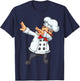 Cute Dabbing Chef | Funny Dab Dance Pastry Cook Food Gift T-Shirt - T-Shirt | Navy