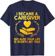 Caregiver Art Women Medical Health Worker Caregiver T-Shirt - T-Shirt | Navy