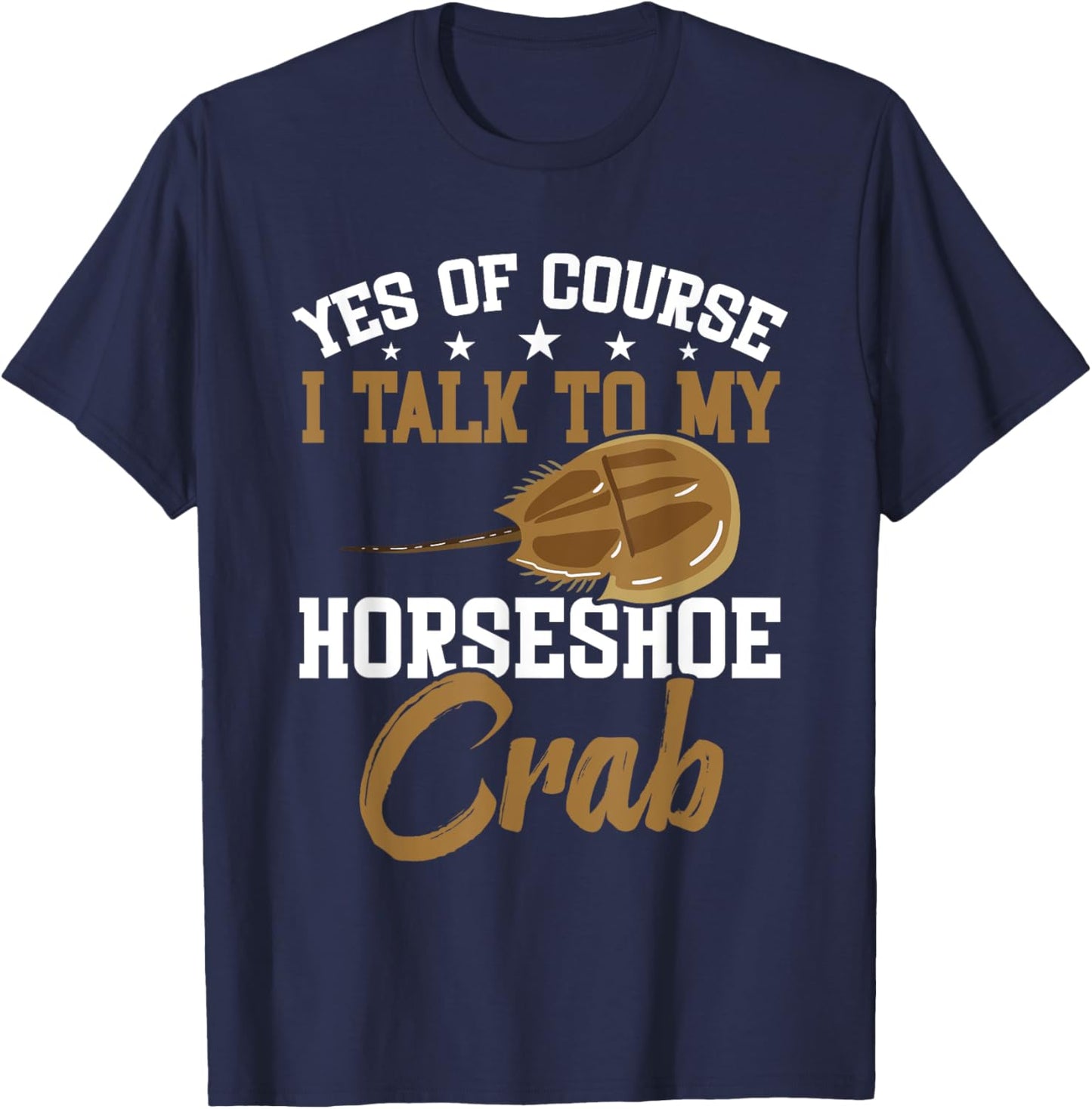 Arthropod Horseshoe Crab Owner Encycloart Arthropod T-Shirt - T-Shirt | Navy