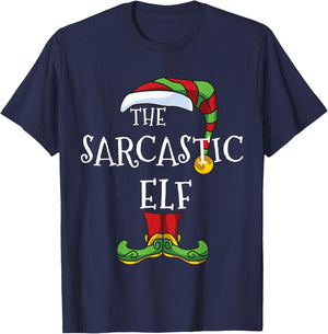 Sarcastic Elf Family Matching Christmas Group I'm the elf T-Shirt - T-Shirt | Navy