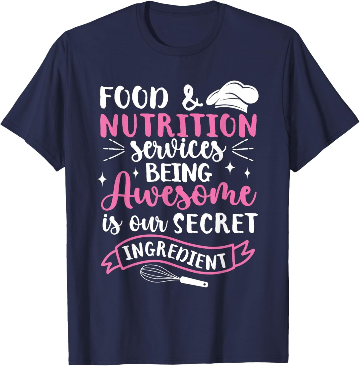 Food and Nutrition Services T-Shirt - T-Shirt | Navy