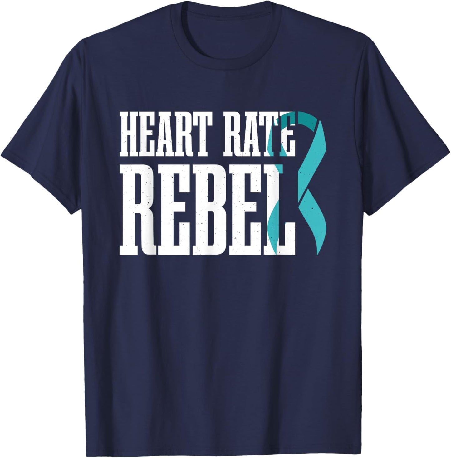 POTS Syndrome Postural Tachycardia Syndrome T-Shirt - T-Shirt | Navy