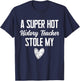 History Teacher Boyfriend Girlfriend Stole My Heart Funny T-Shirt - T-Shirt | Navy