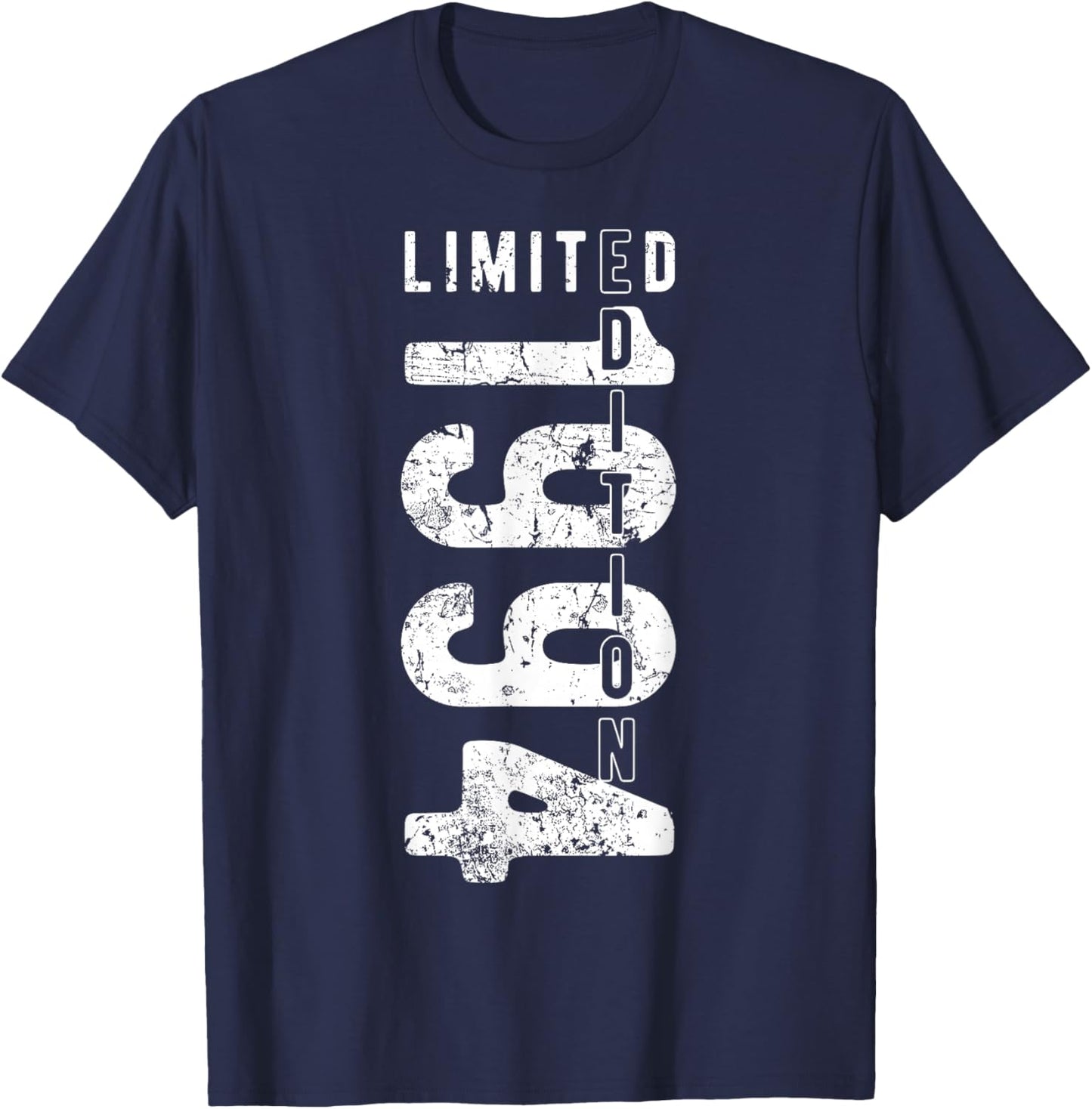 Vintage 1994 Limited Edition Birthday Grunge Birthyear 1994 T-Shirt - T-Shirt | Navy