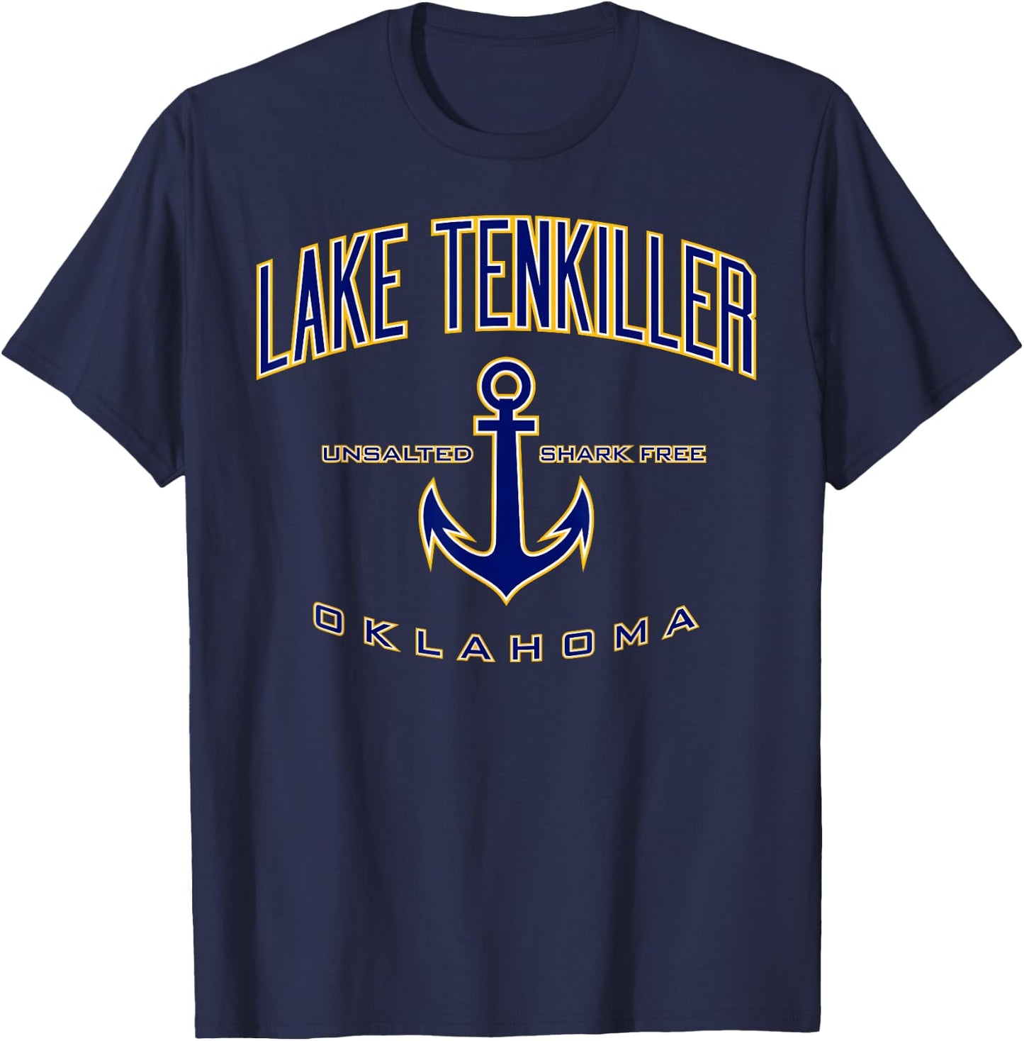 Lake Tenkiller OK T-Shirt - T-Shirt | Navy