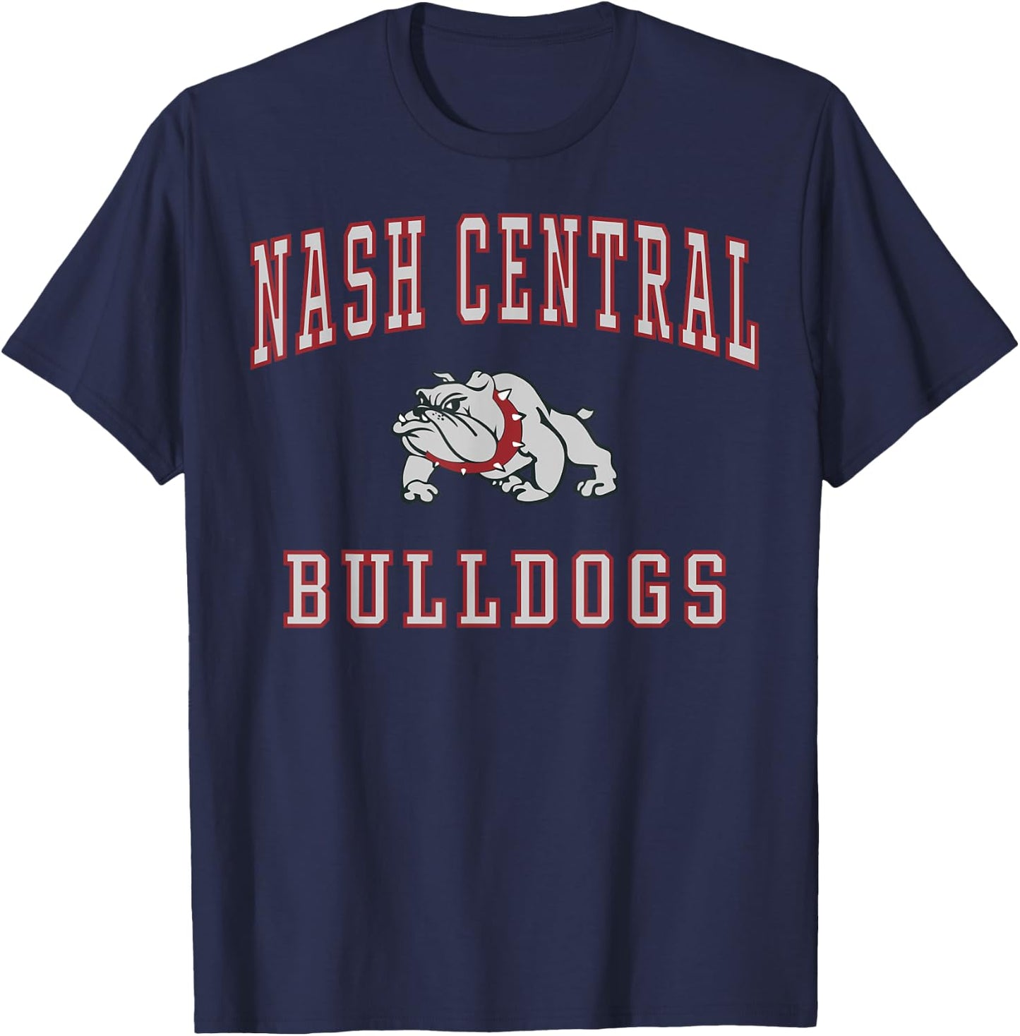 Nash Central High School Bulldogs C1 T-Shirt - T-Shirt | Navy