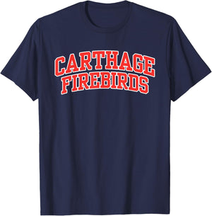 Carthage College Firebirds Apparel Sports Fan T-Shirt - T-Shirt | Navy