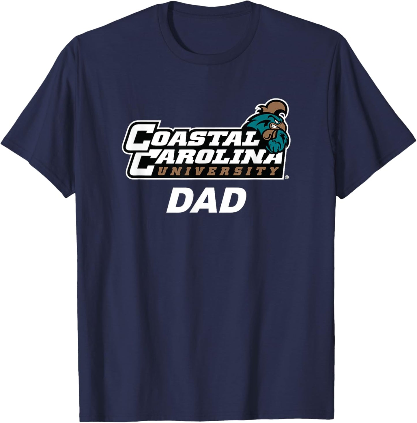 Coastal Carolina University CCU Dad T-Shirt - T-Shirt | Navy