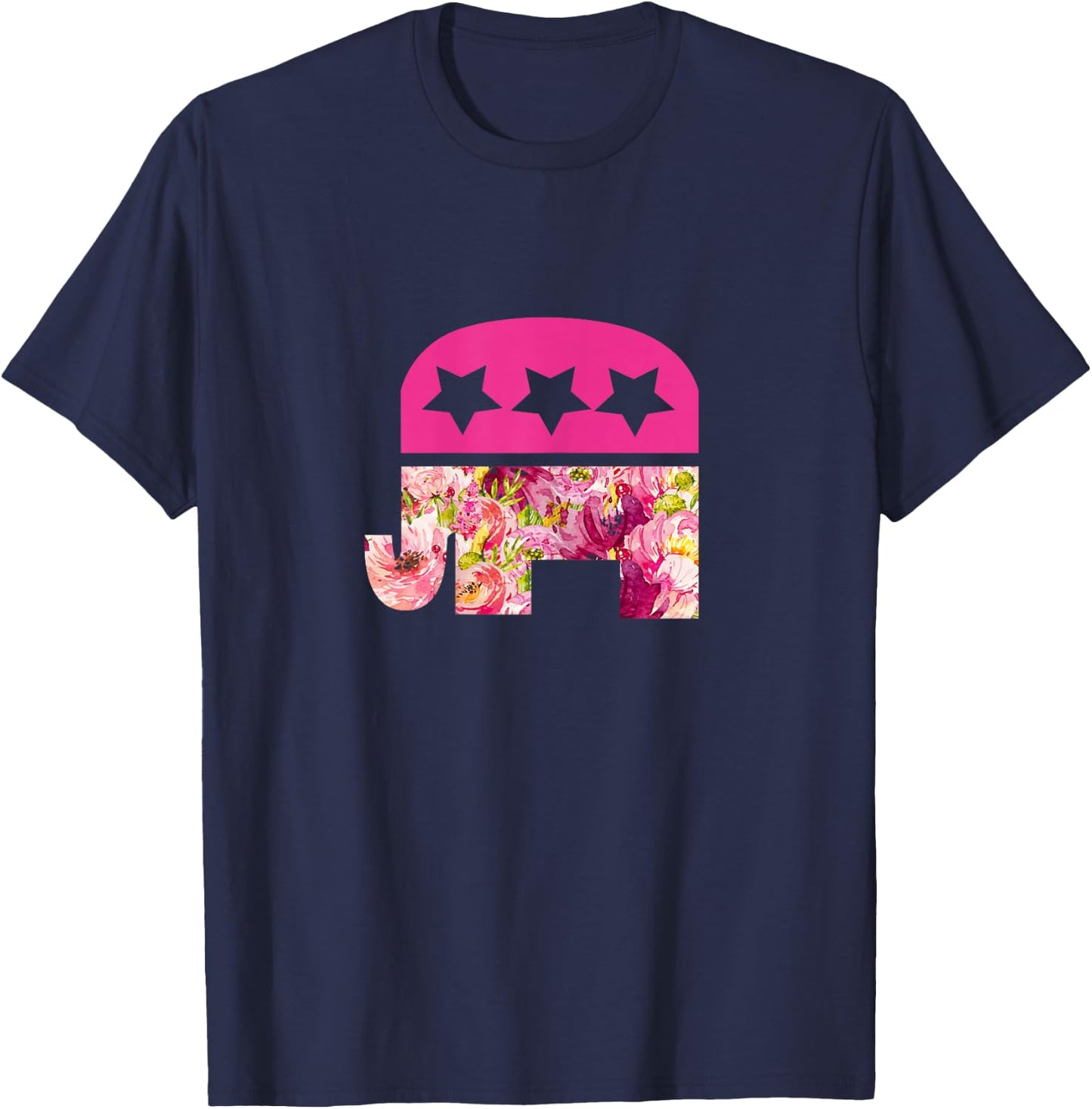 Conservative Shirts Women Republican Elephant Political Gift T-Shirt - T-Shirt | Navy