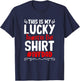 Retrieval Day Vitro Fertilization IVF My Lucky Transfer Day T-Shirt - T-Shirt | Navy