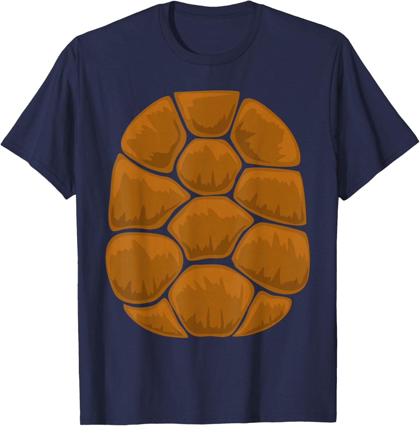 Turtle Shirt Adult Men Women Kids Turtle Shell Costume T-Shirt - T-Shirt | Navy