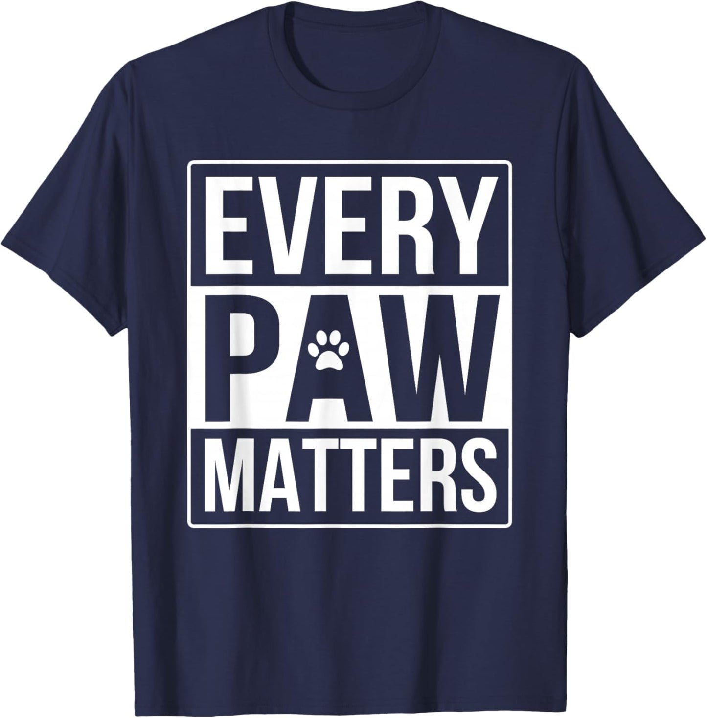 Stop Animal abuse T-Shirt - T-Shirt | Navy