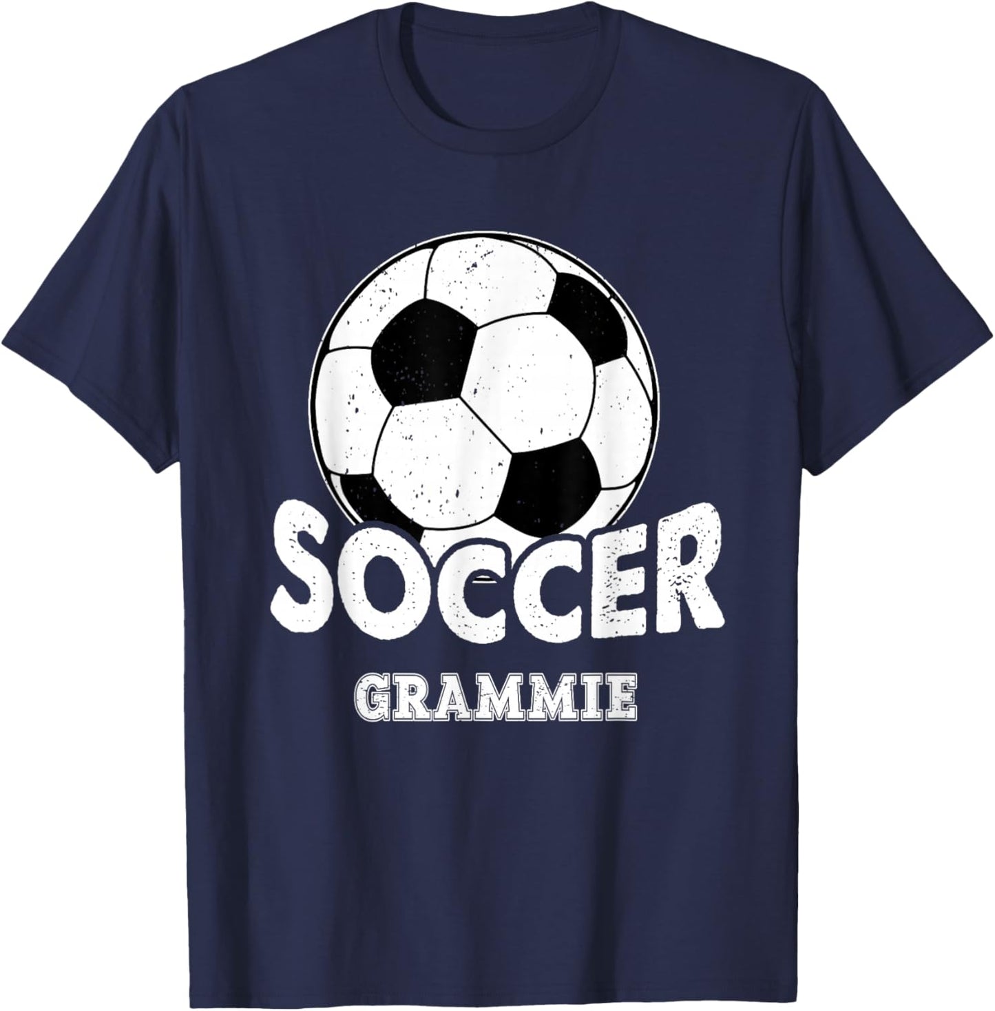 Soccer Grammie Funny Sports Soccer T-Shirt - T-Shirt | Navy