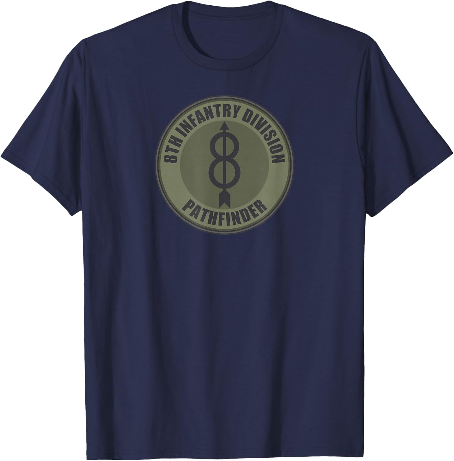 8th Infantry Division T-Shirt - T-Shirt | Navy