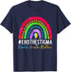 Mental-Health Matters End The Stigma Rainbow Boho T-Shirt - T-Shirt | Navy