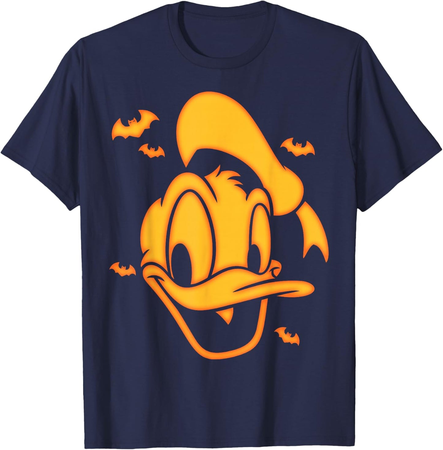 Disney Mickey & Friends Halloween Donald Carving T-Shirt - T-Shirt | Navy