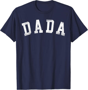 Dada - Classic Bold Font Father's Day Dada T-Shirt - T-Shirt | Navy