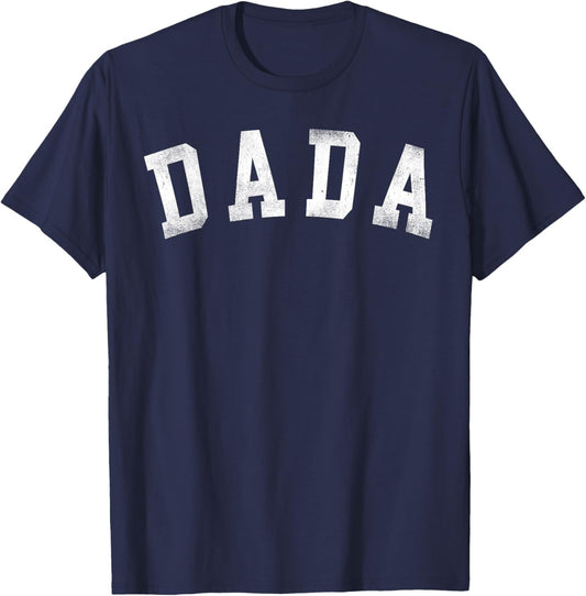 Dada - Classic Bold Font Father's Day Dada T-Shirt - T-Shirt | Navy
