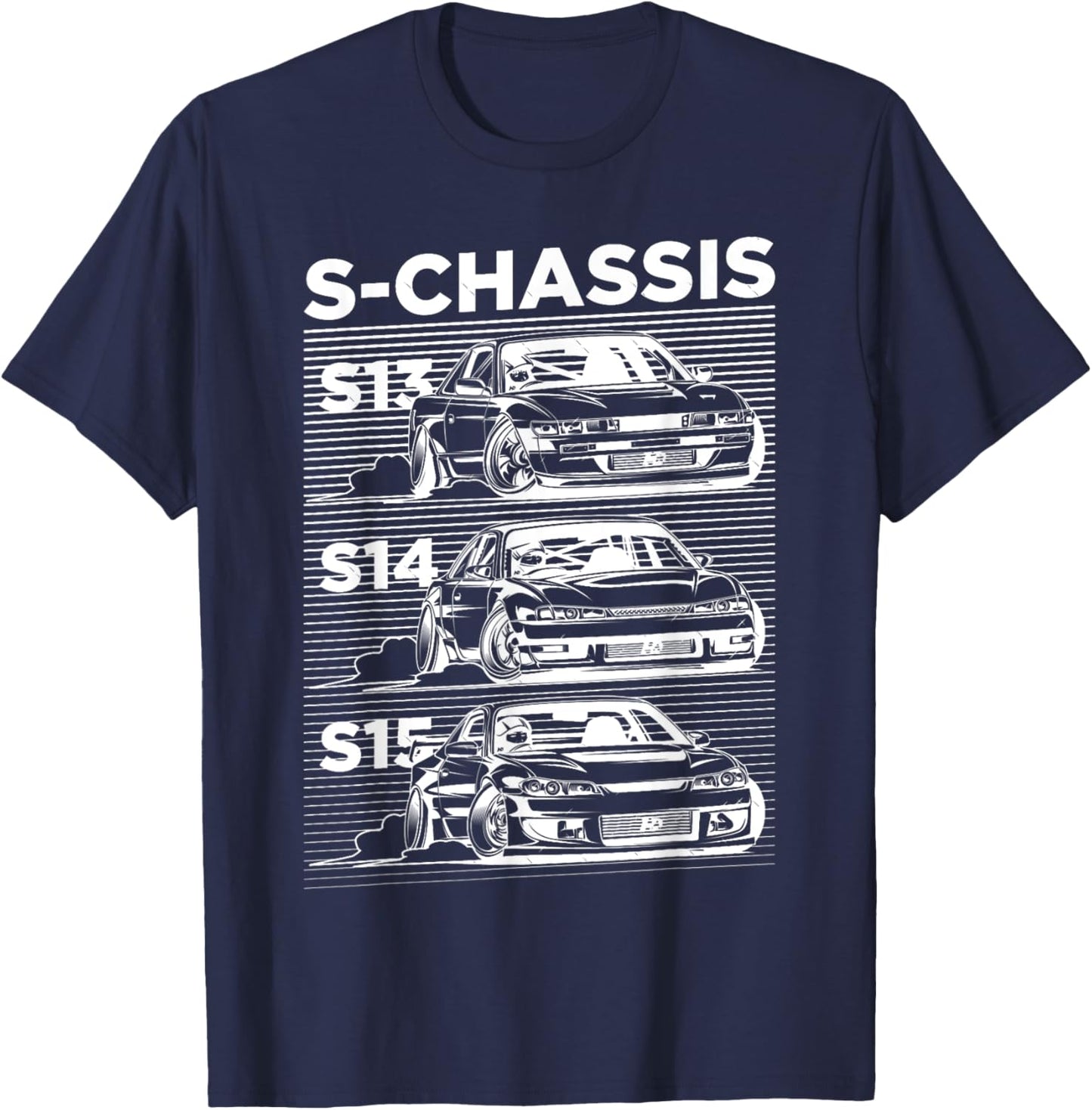 Silvia s13 s14 s15 lover sport car T-Shirt - T-Shirt | Navy