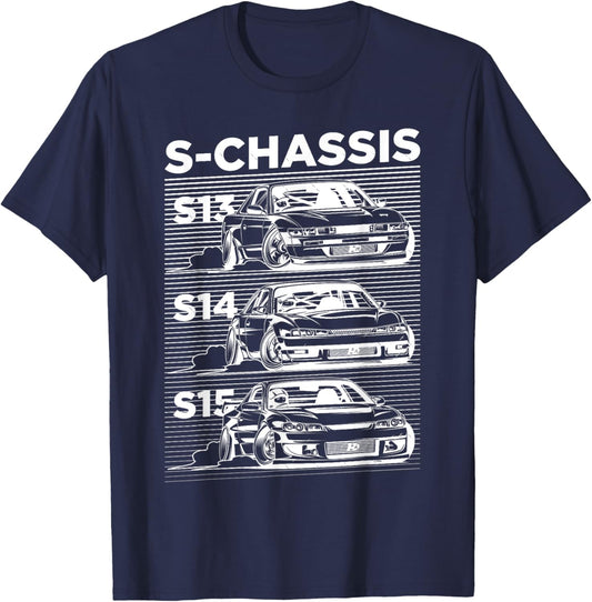 Silvia s13 s14 s15 lover sport car T-Shirt - T-Shirt | Navy