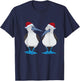 Christmas Blue Footed Booby Blue Bird Blue Foot Booby X-mas T-Shirt - T-Shirt | Navy