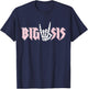 Big Sister Of The Bad Two the Bone Birthday 2 Years Old T-Shirt - T-Shirt | Navy