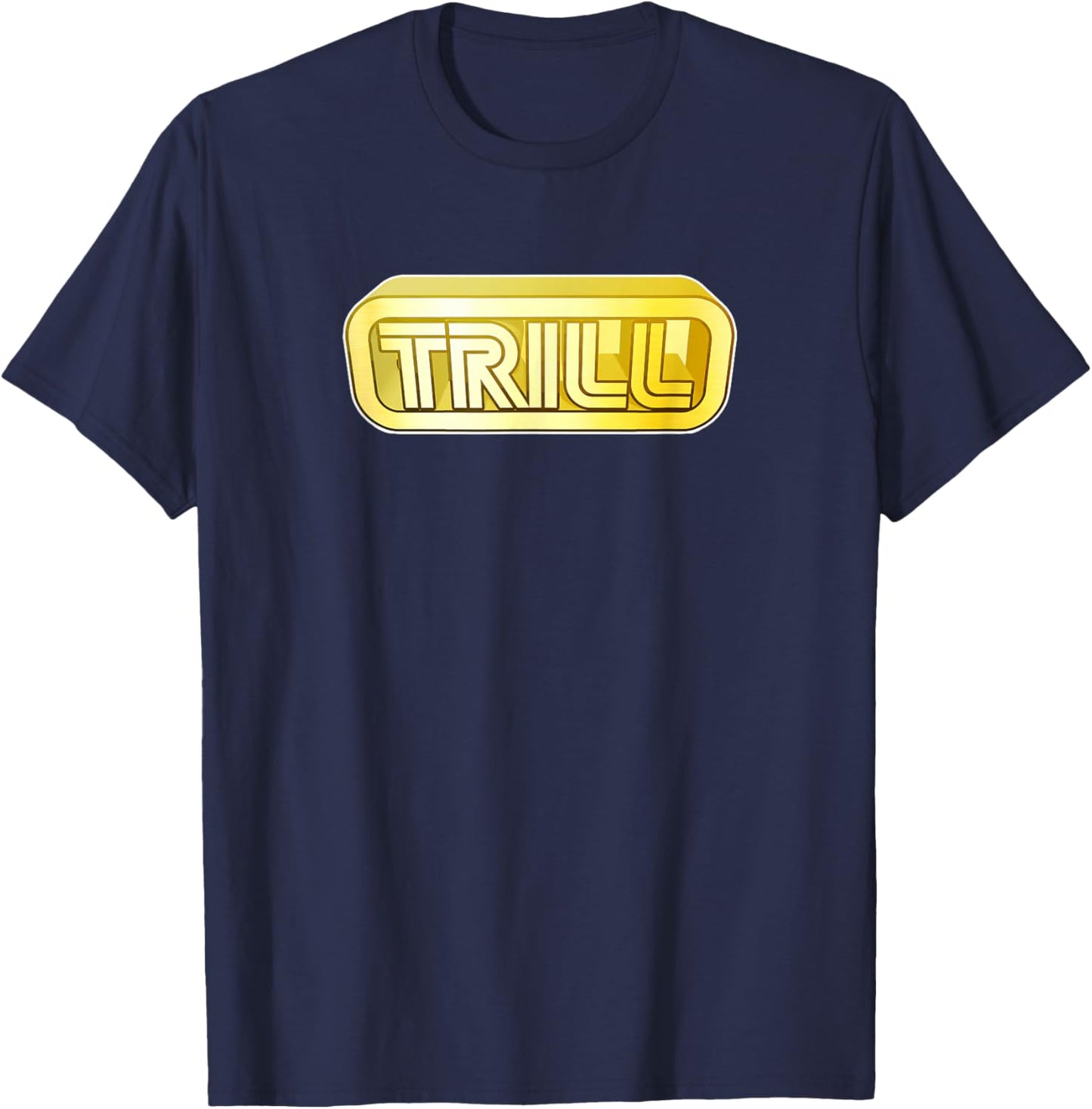 Trill Houston Hip Hop Texas Music Screw Chopped UGK T-Shirt - T-Shirt | Navy
