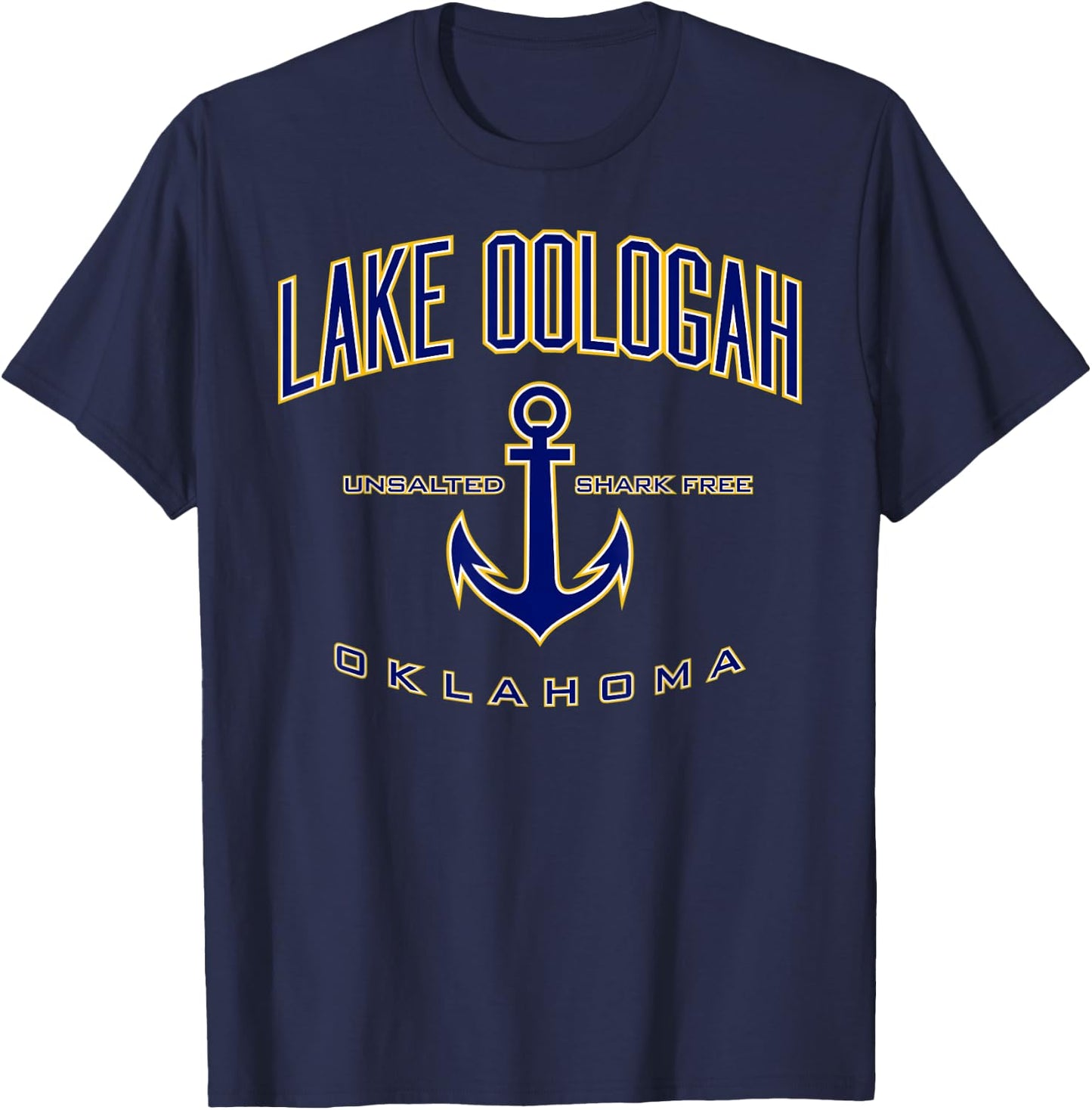 Lake Oologah OK T-Shirt - T-Shirt | Navy
