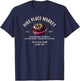 Cherokee Purple Tomato – Pike Place Market Heirloom T-Shirt - T-Shirt | Navy